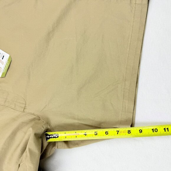 Wrangler Men's Five Star Premium Stretch Regular Fit Tan Shorts Size 40x7 NWT - Picture 10 of 11